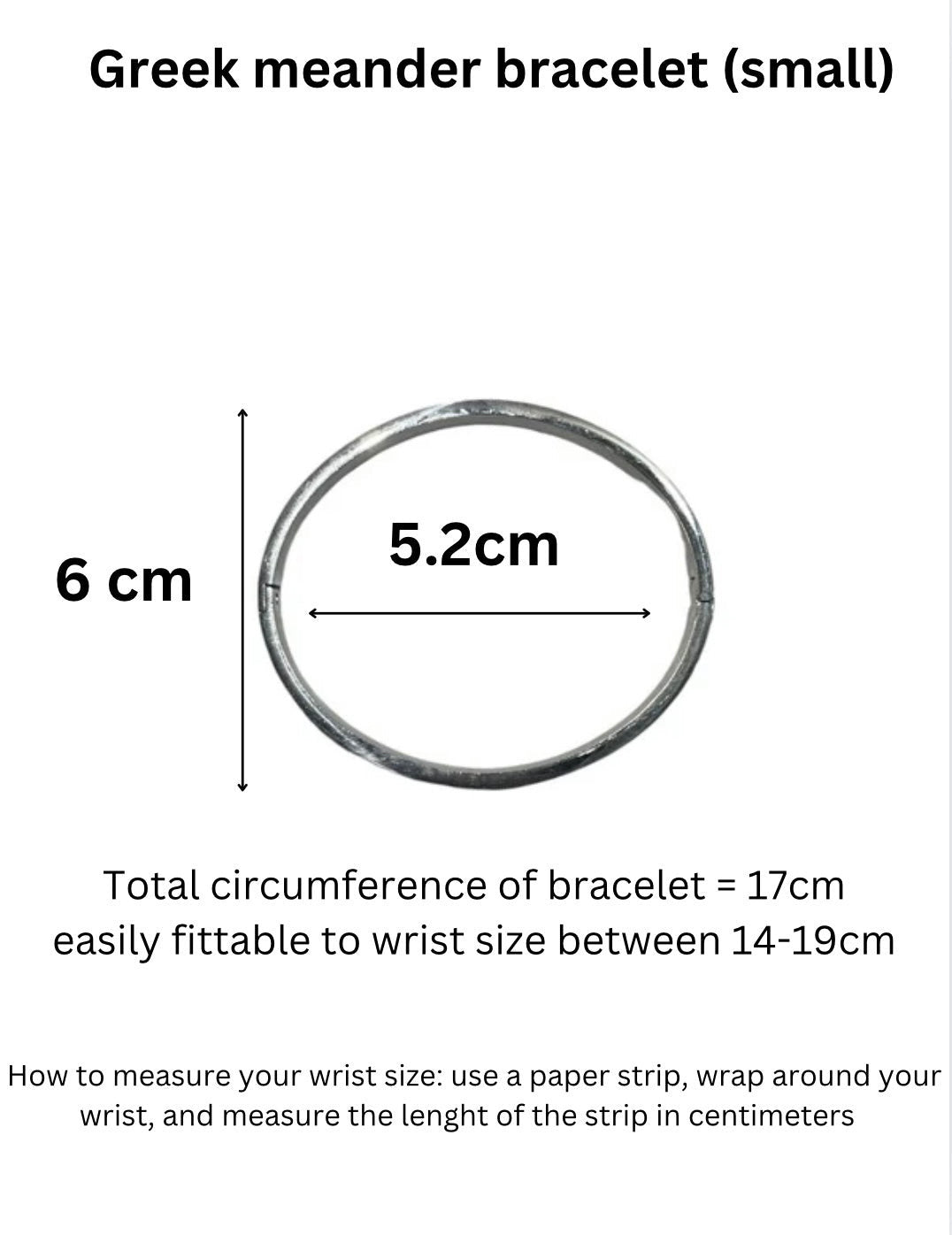 simple black cuff (thin wrist)