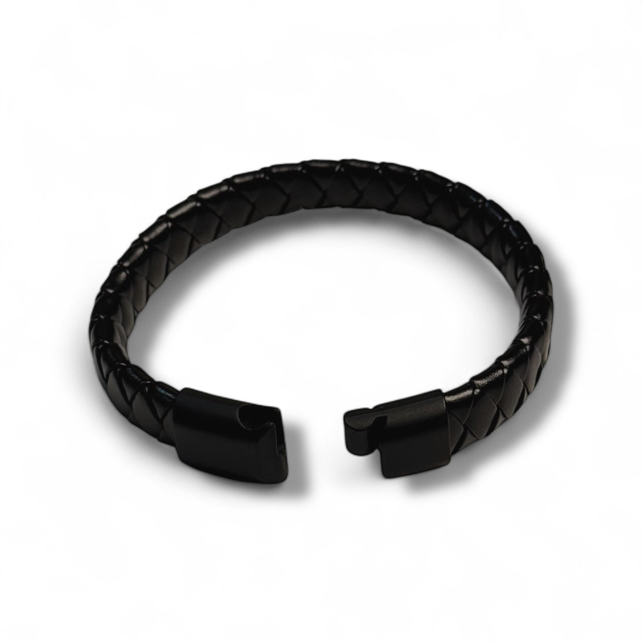 Brown Leather Braid Bracelet