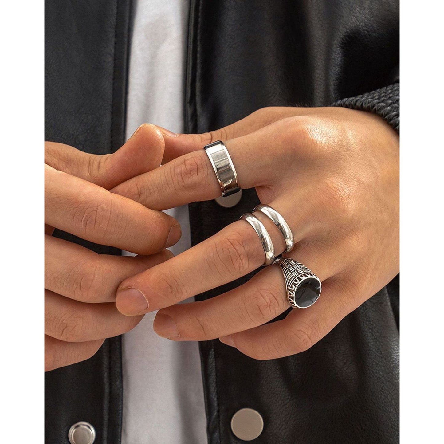 Plain Silver Ring - Zefiro