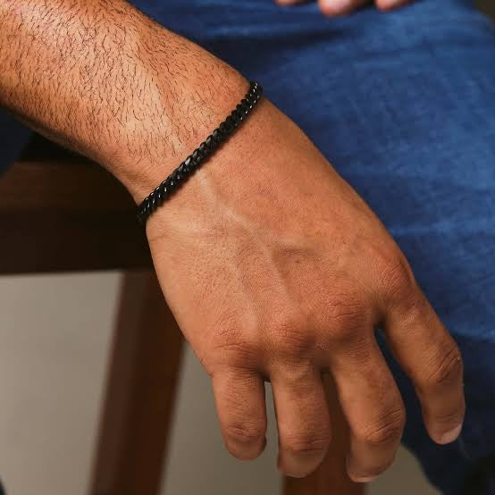 Onyx Link Bracelet - Zefiro