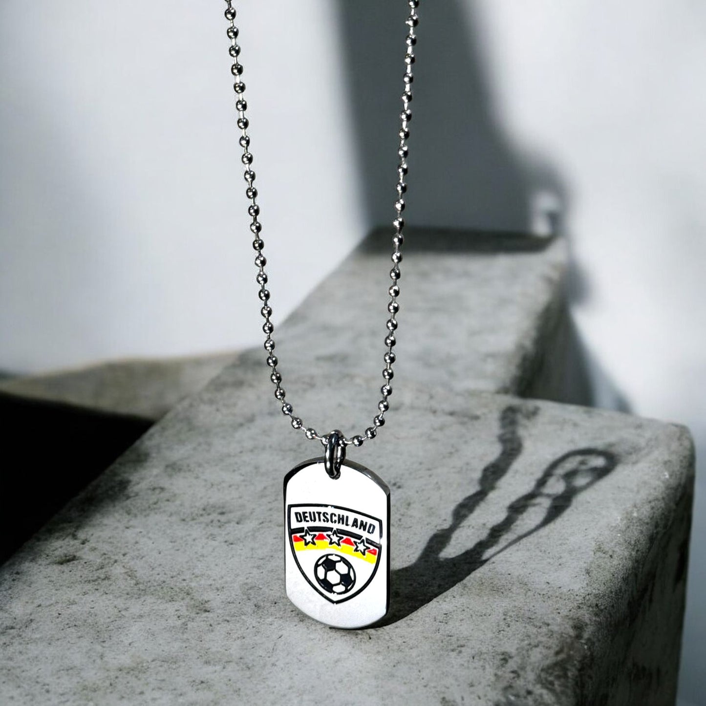 Deutschland Pride Football Pendant - Zefiro