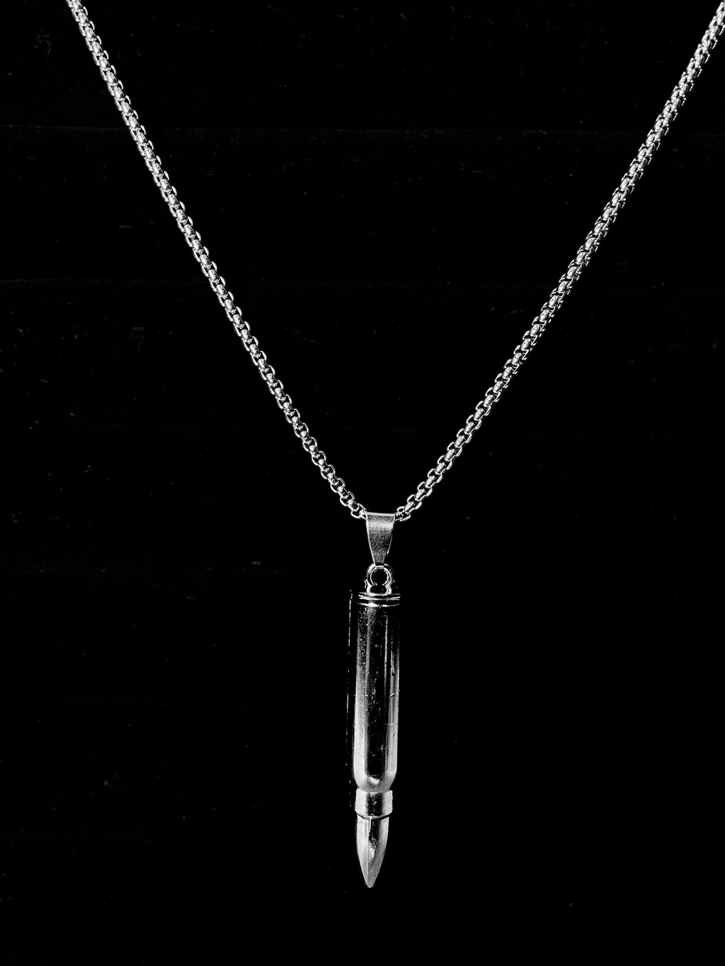 silver bullet pendant
