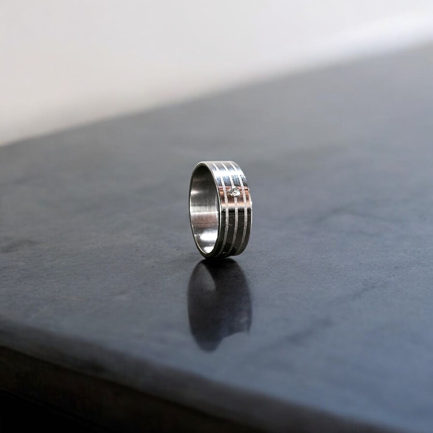 Celestial Spark Silver Ring - Zefiro
