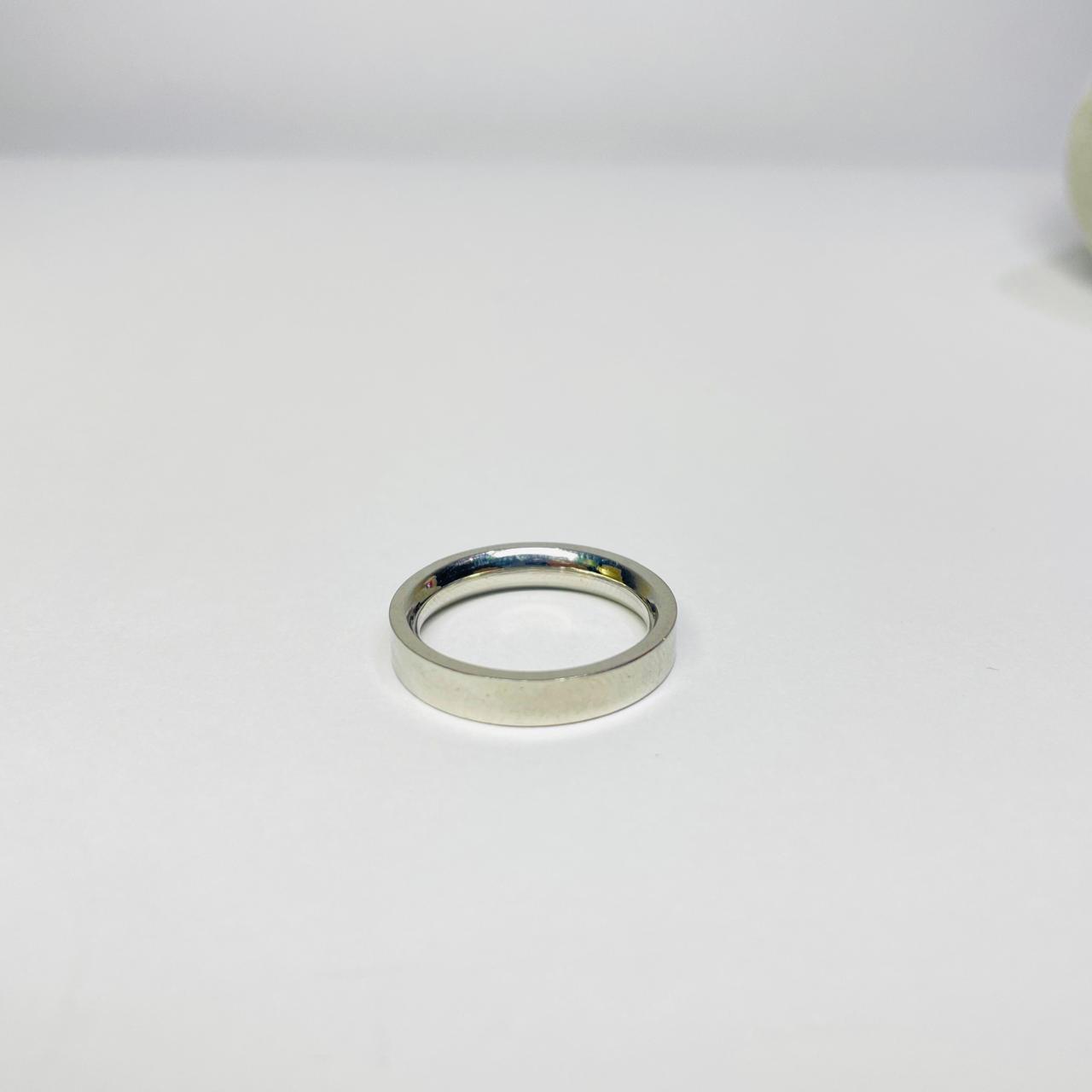 Silver Halo Ring