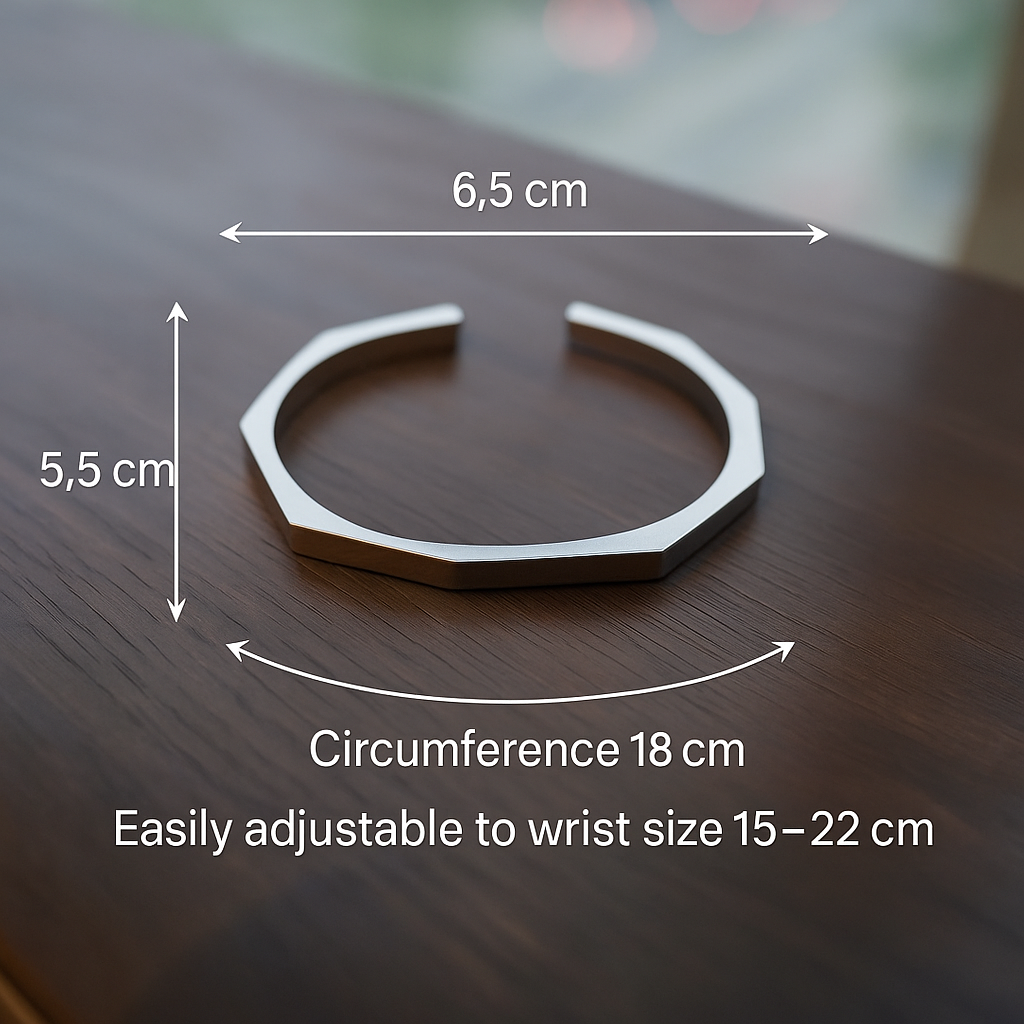 🔗 Titan Hex Bracelet (gold)