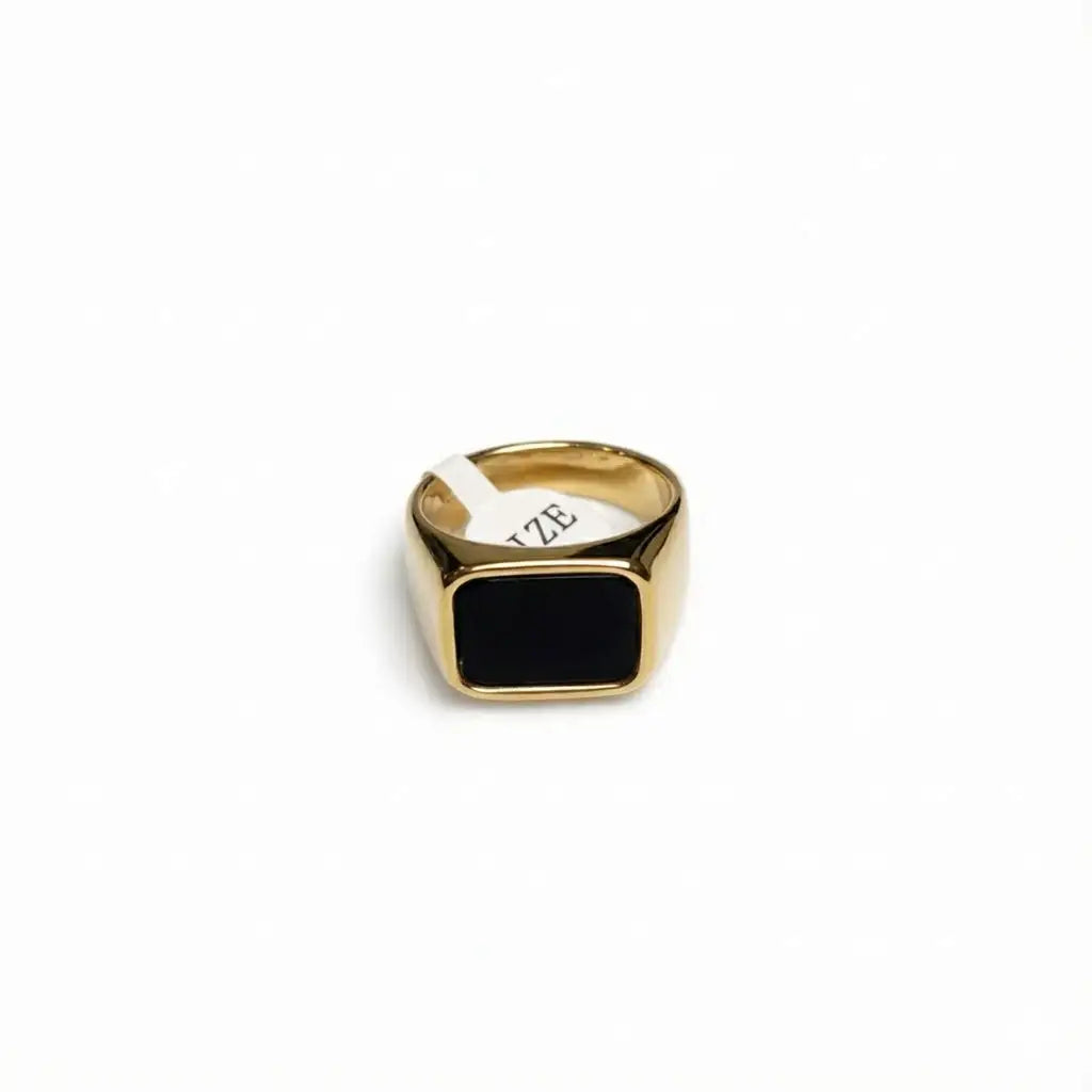 The Midnight rectangular Signet