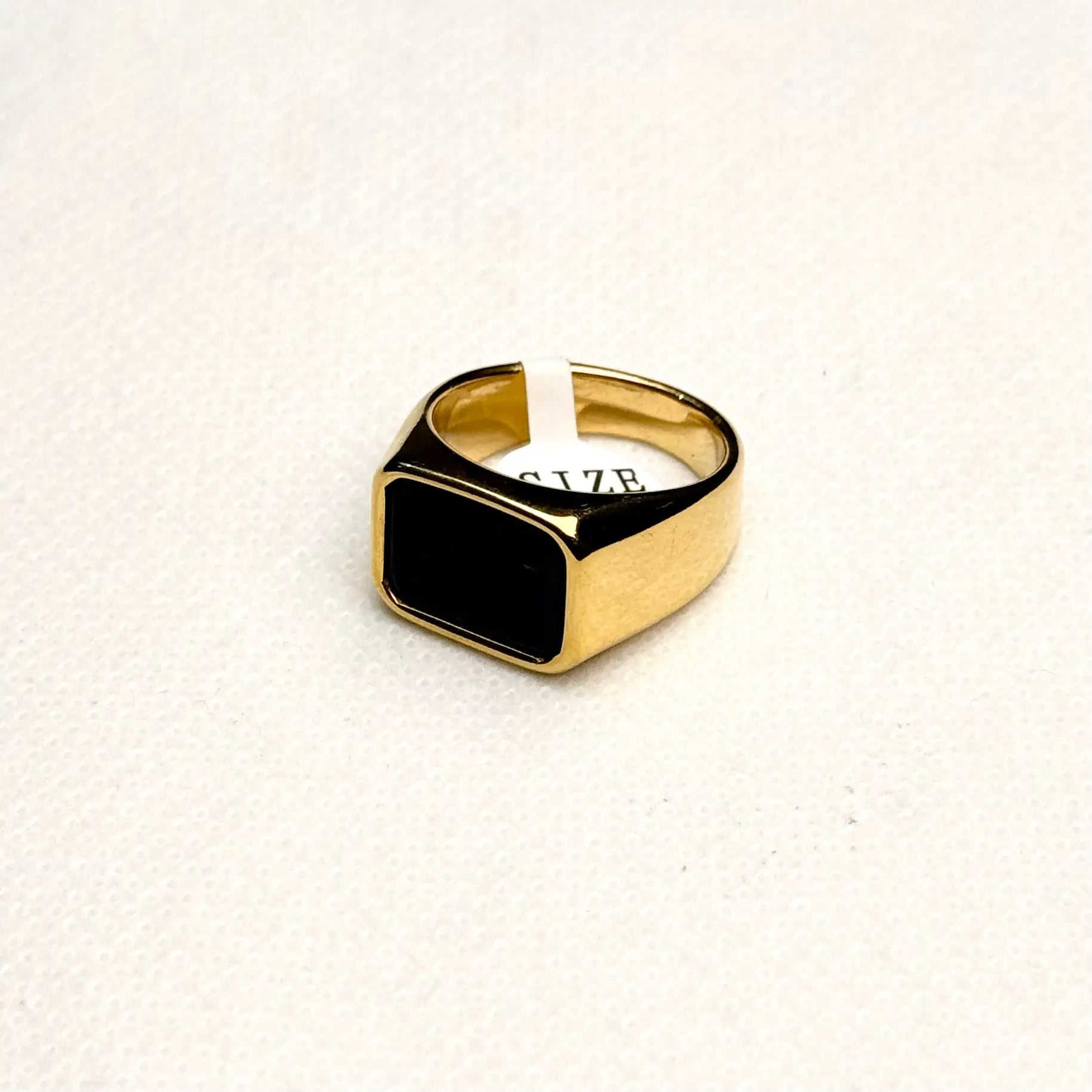The Midnight rectangular Signet
