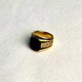 Greek black ring (gold variant)