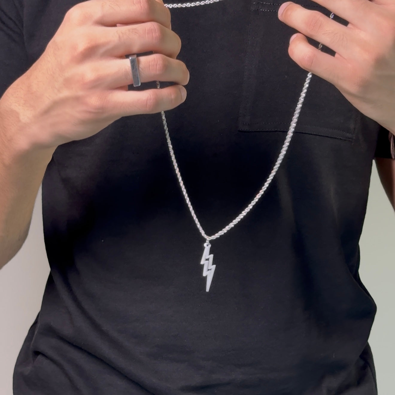 Lightning Bolt Pendant variant 2