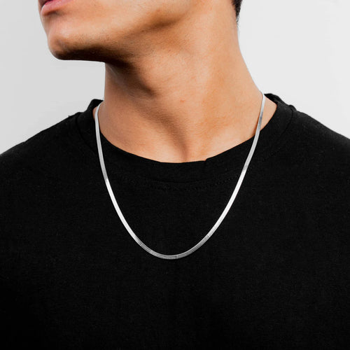 2MM FLAT SNAKE CHAIN - Zefiro