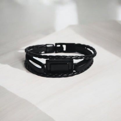 Zefiro Tri-strap Leather Bracelet - Zefiro