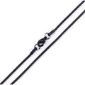 1MM ROUND CHAIN (BLACK) - Zefiro