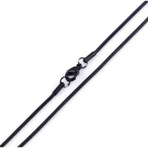 1MM ROUND CHAIN (BLACK) - Zefiro