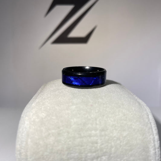 lantern blue Dual-Tone Ring