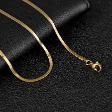 3mm snake neck chain