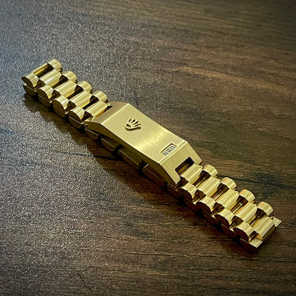 16mm Golden RLX Crown Jubilee Bracelet - Zefiro