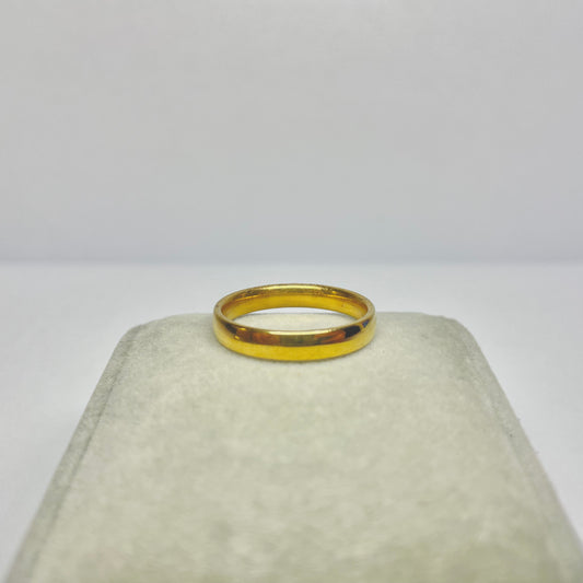 plain gold ring