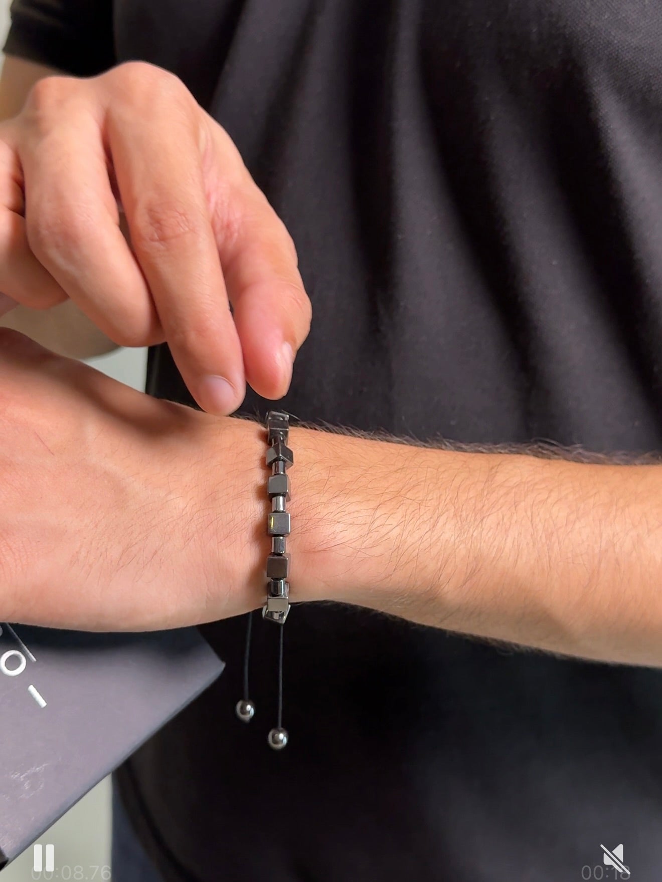 Midnight Alloy bracelet