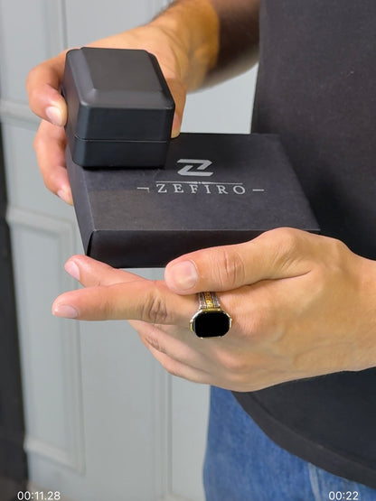 Aegis Onyx Ring