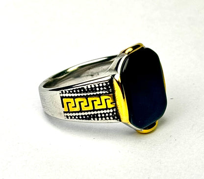 Aegis Onyx Ring