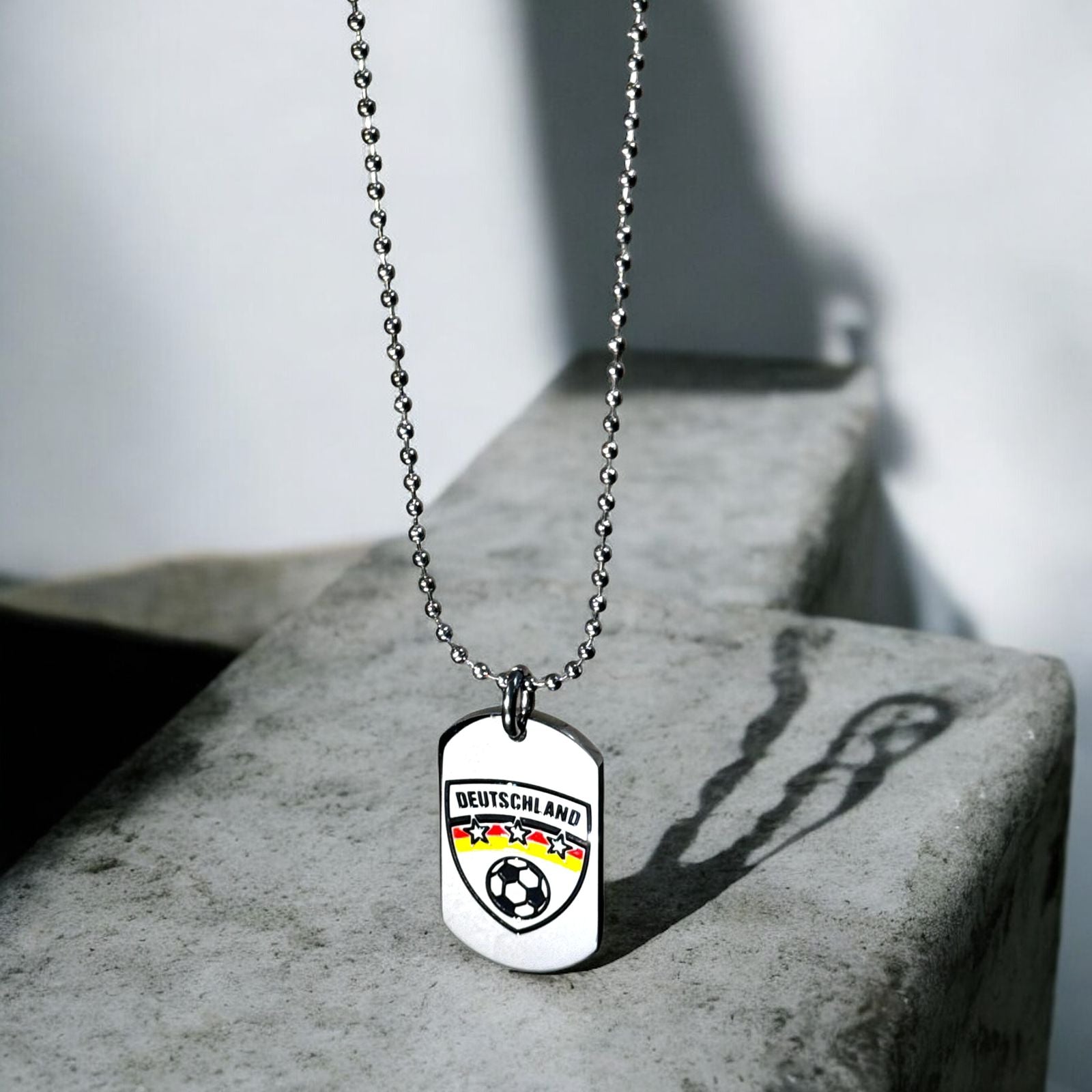 Deutschland Pride Football Pendant - Zefiro