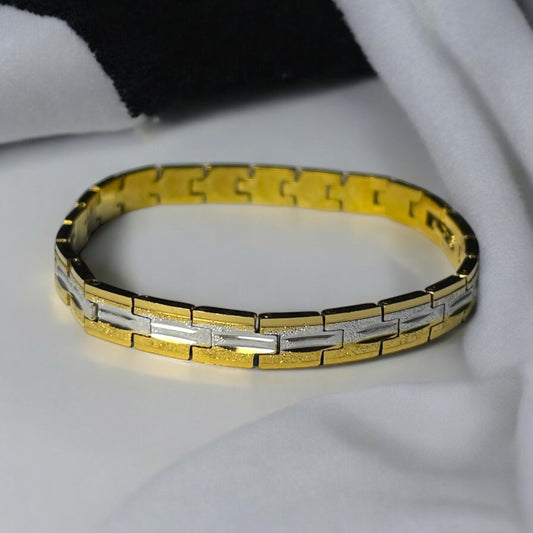 Phantom Link Bracelet (gold and silver)