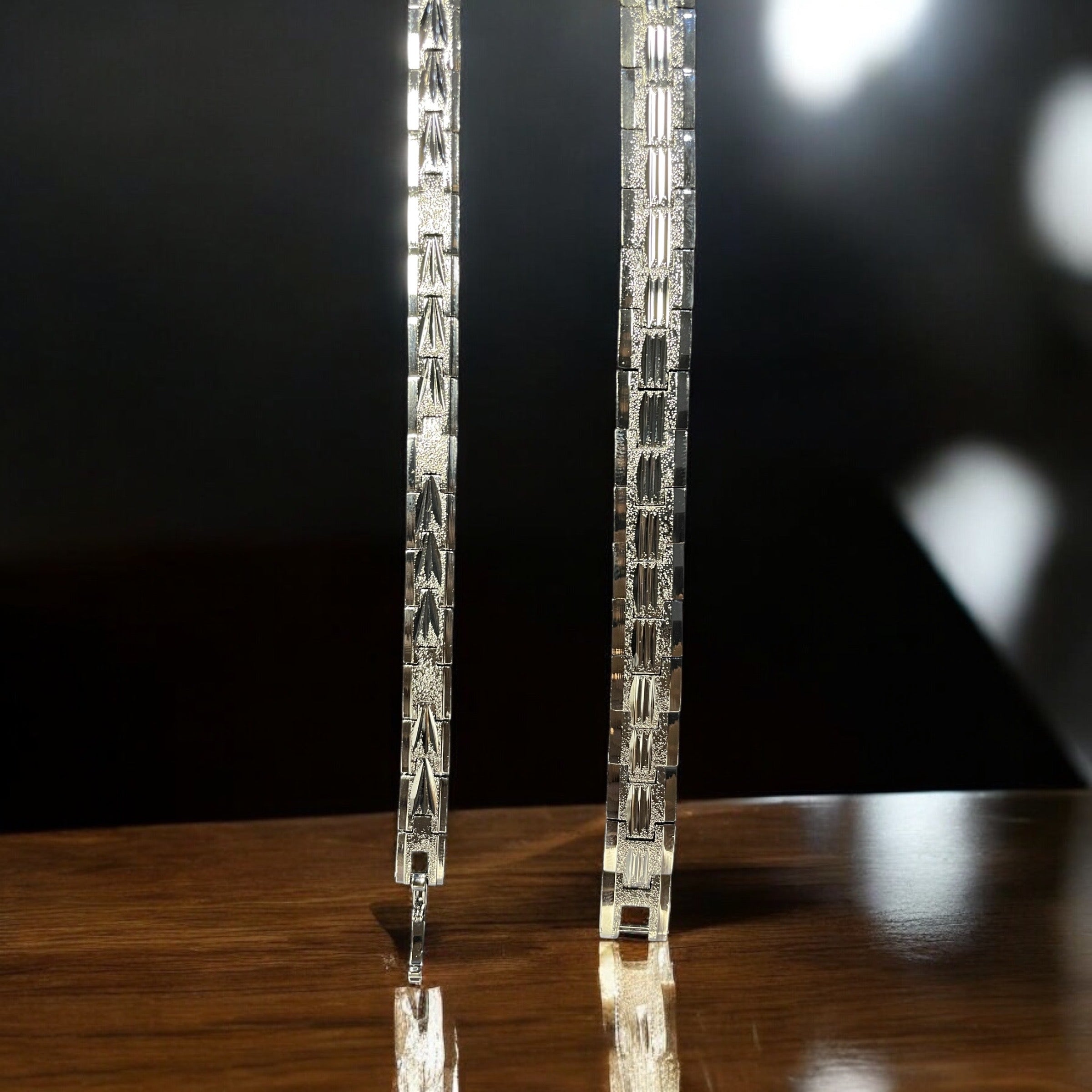 couples pair silver( phantom link for her and royal crest for him)