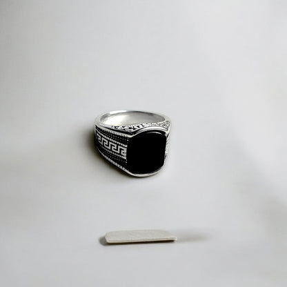 Greek Black Ring