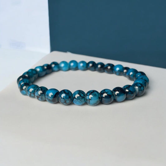 green onyx beads bracelet