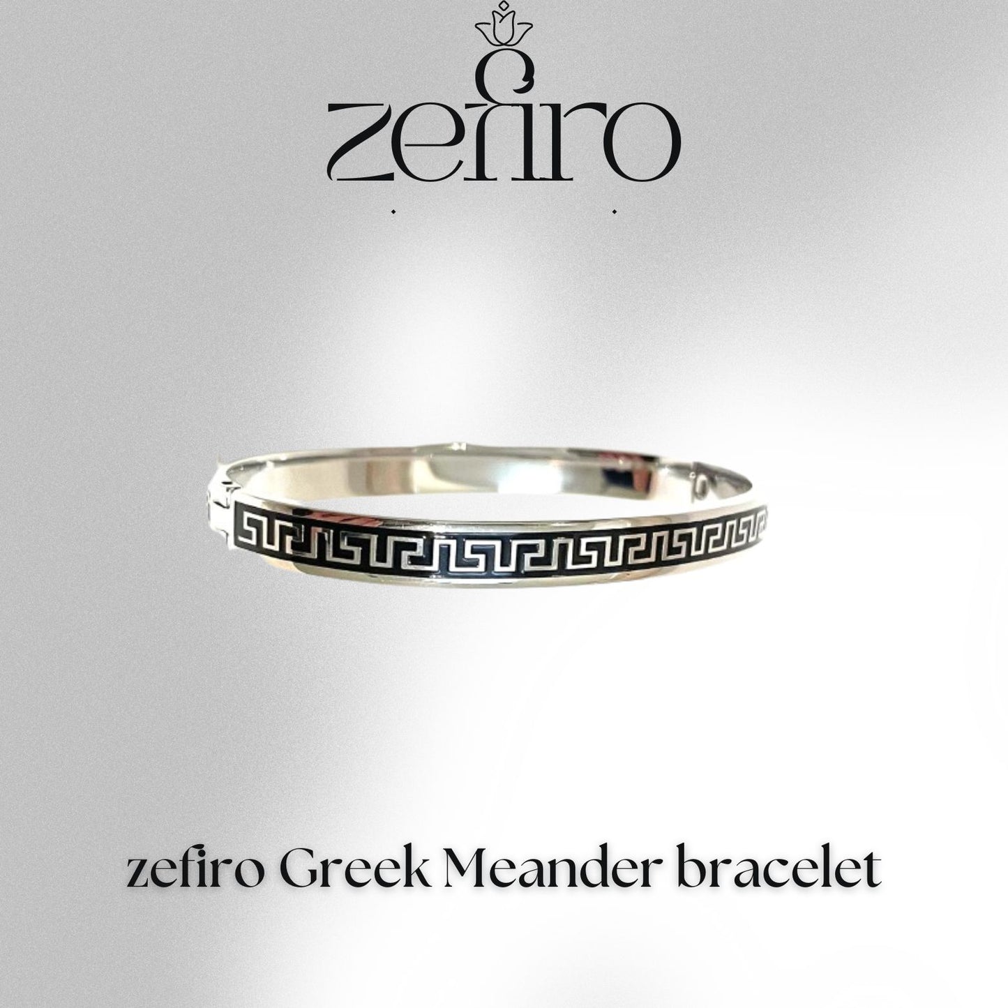 Zefiro Greek Meander Bracelet