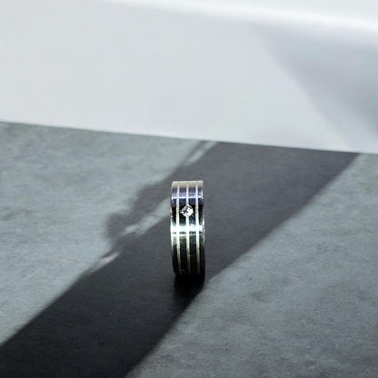 Celestial Spark Silver Ring - Zefiro