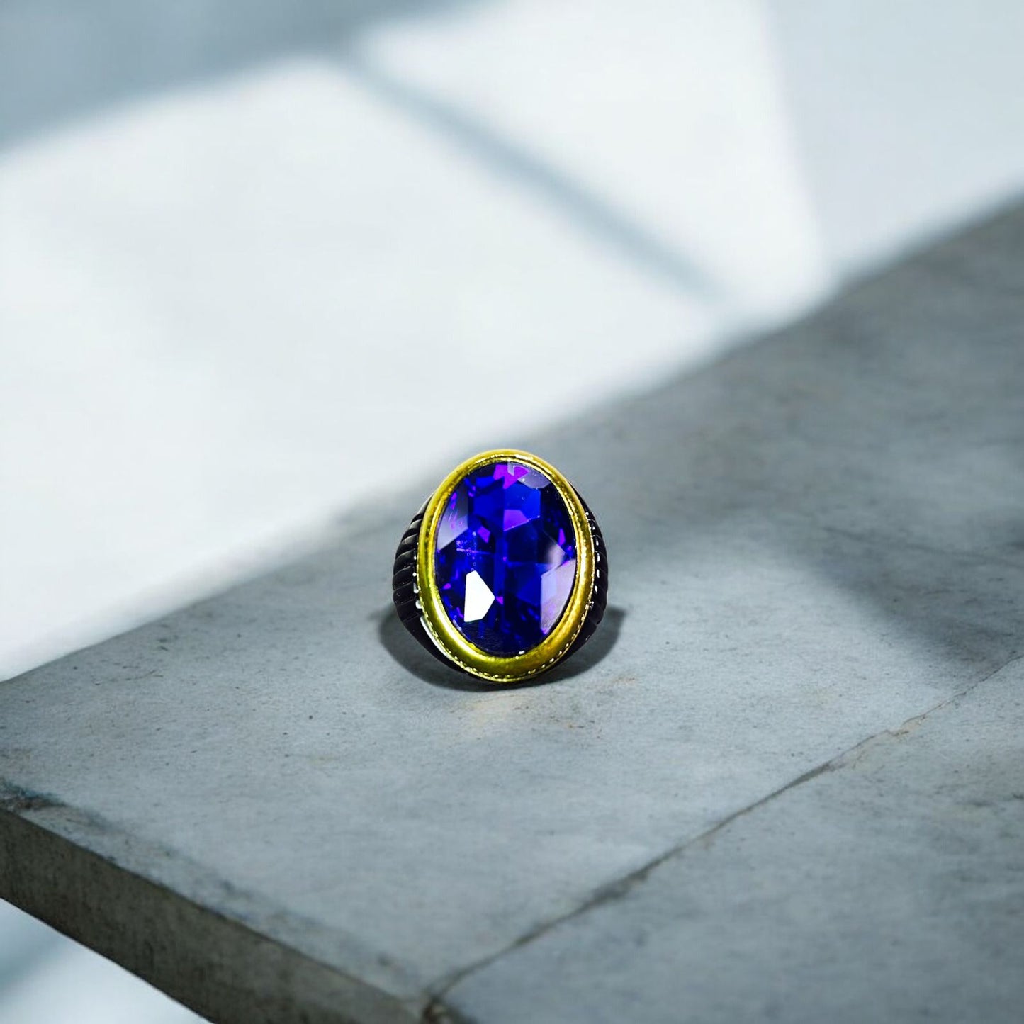 Azure Serenity Ring