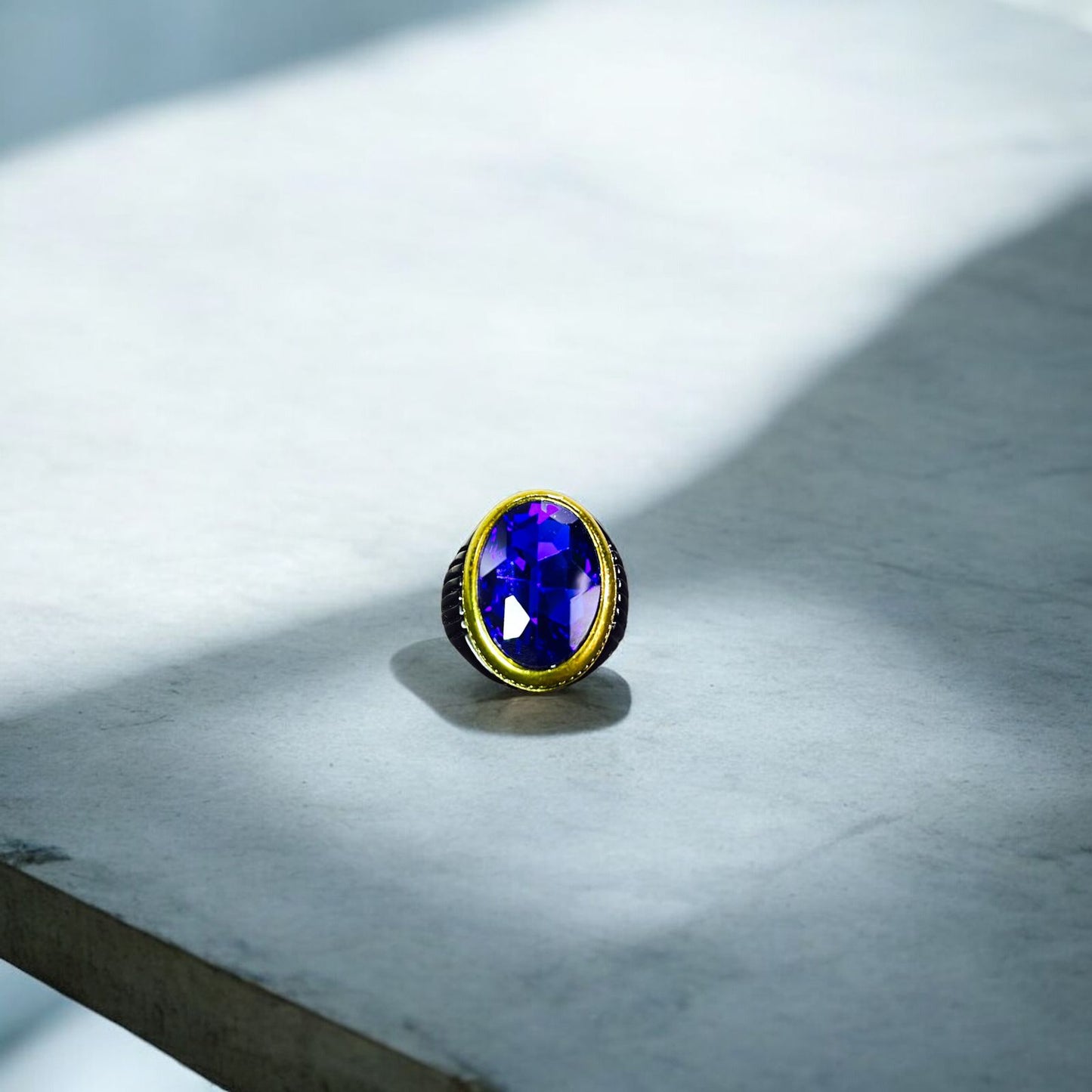 Azure Serenity Ring