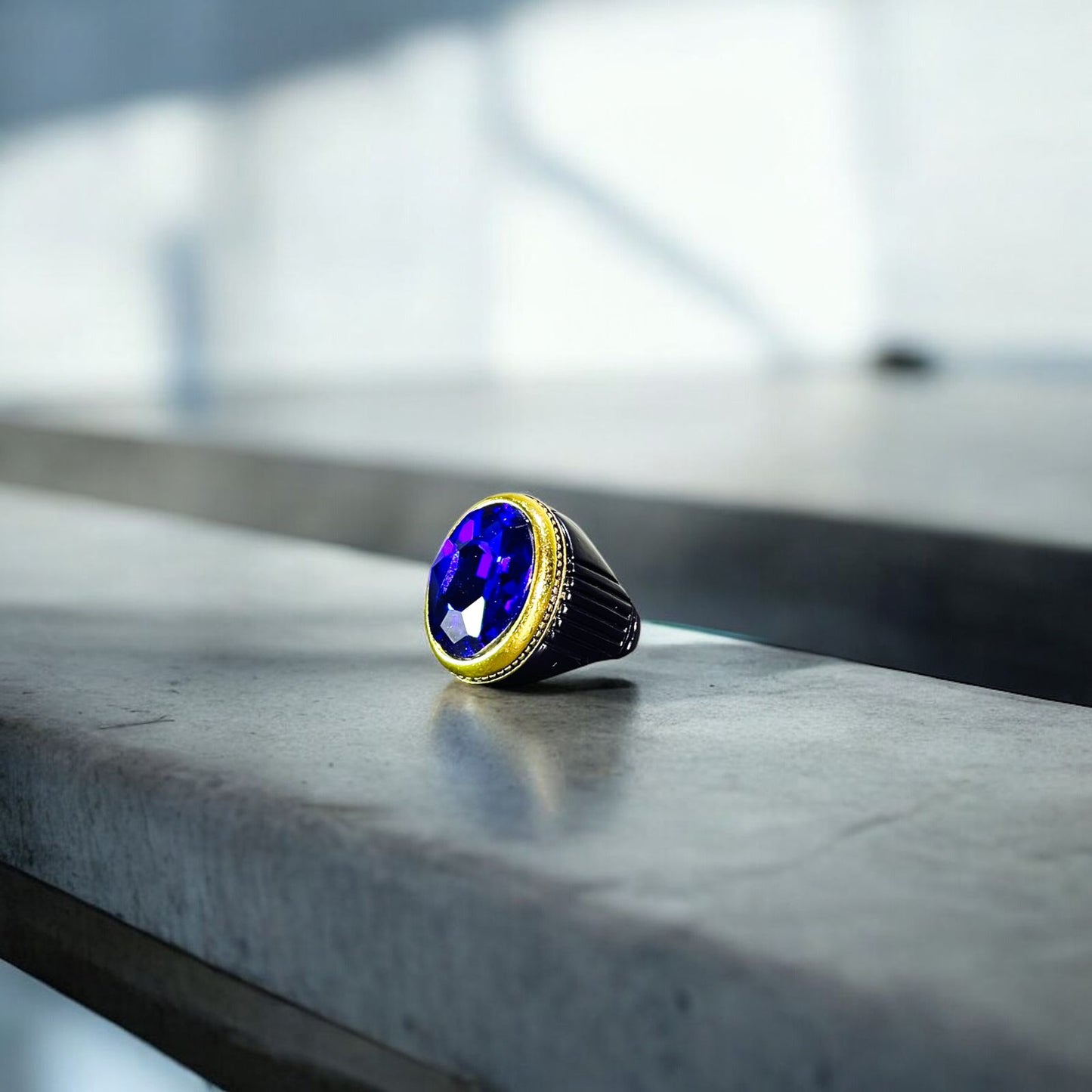 Azure Serenity Ring