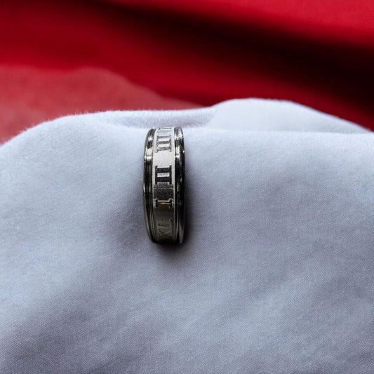 Roman Numeral Ring (silver)