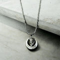 Lion and Half Moon Pendant - Zefiro