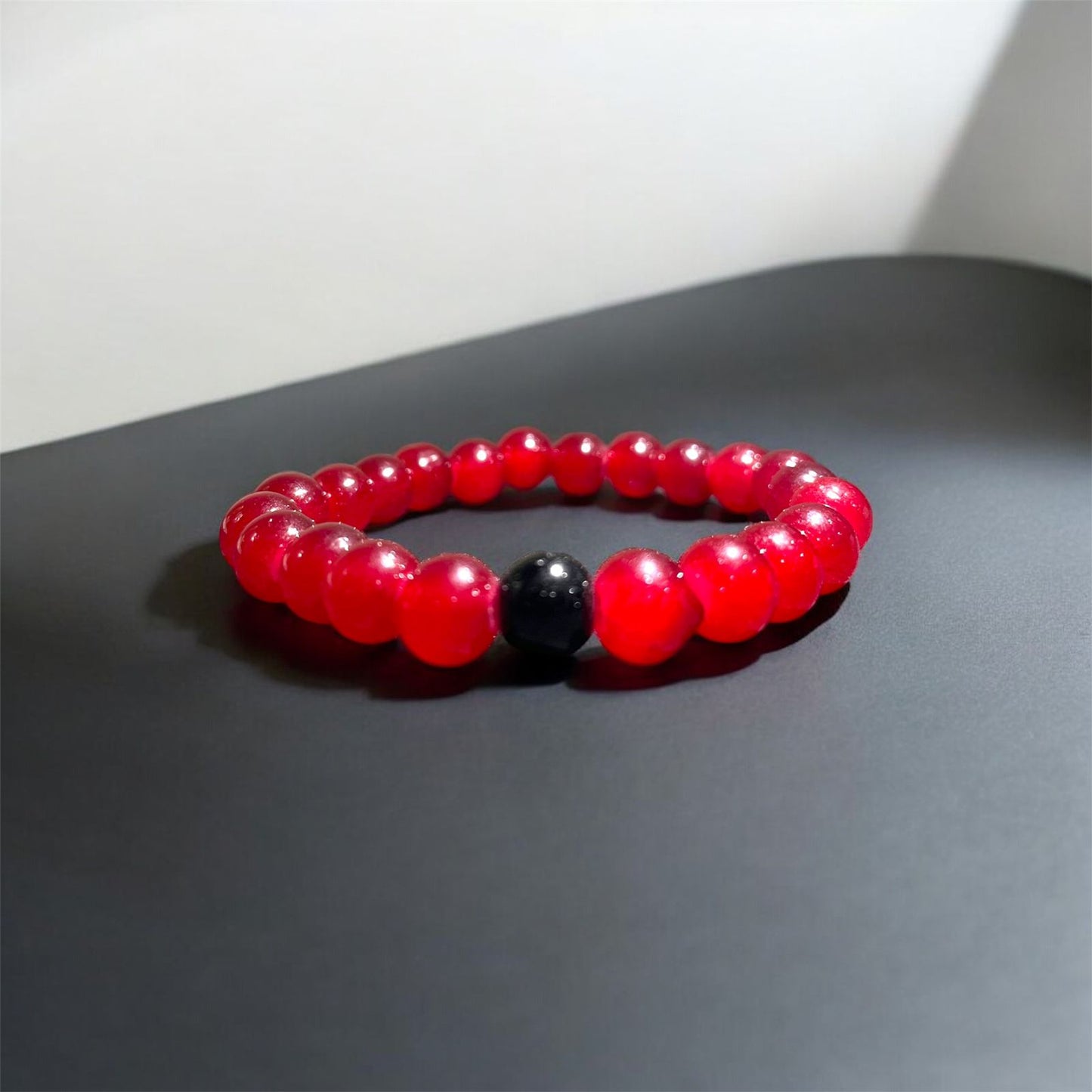 Crimson Shadow Bracelet