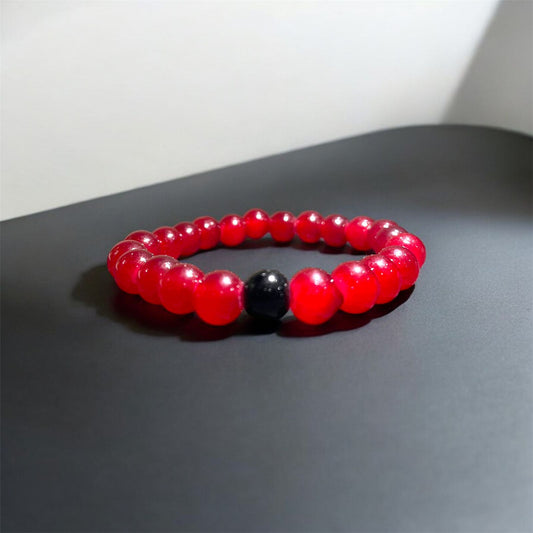 Crimson Shadow Bracelet