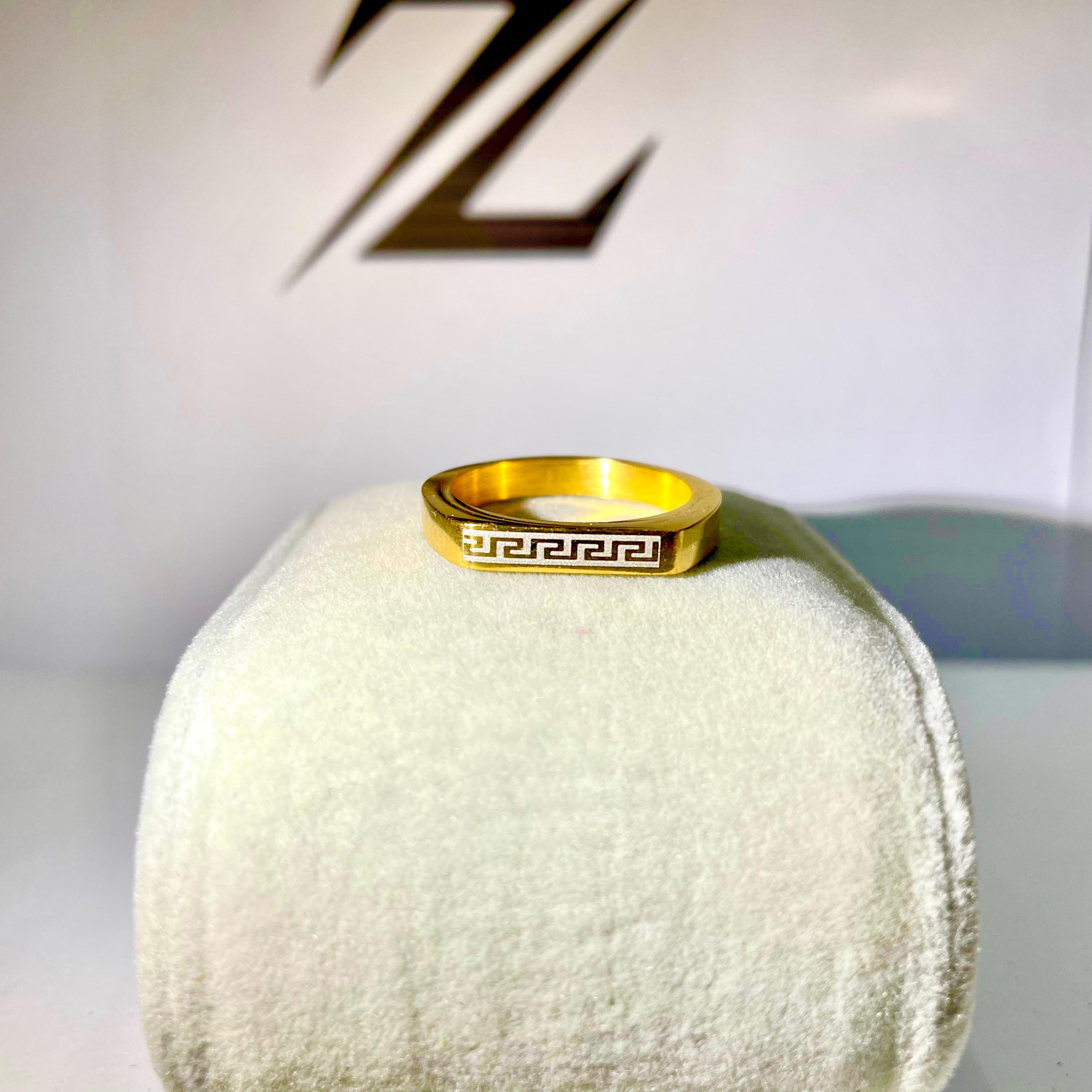 gold elysium ring - Zefiro