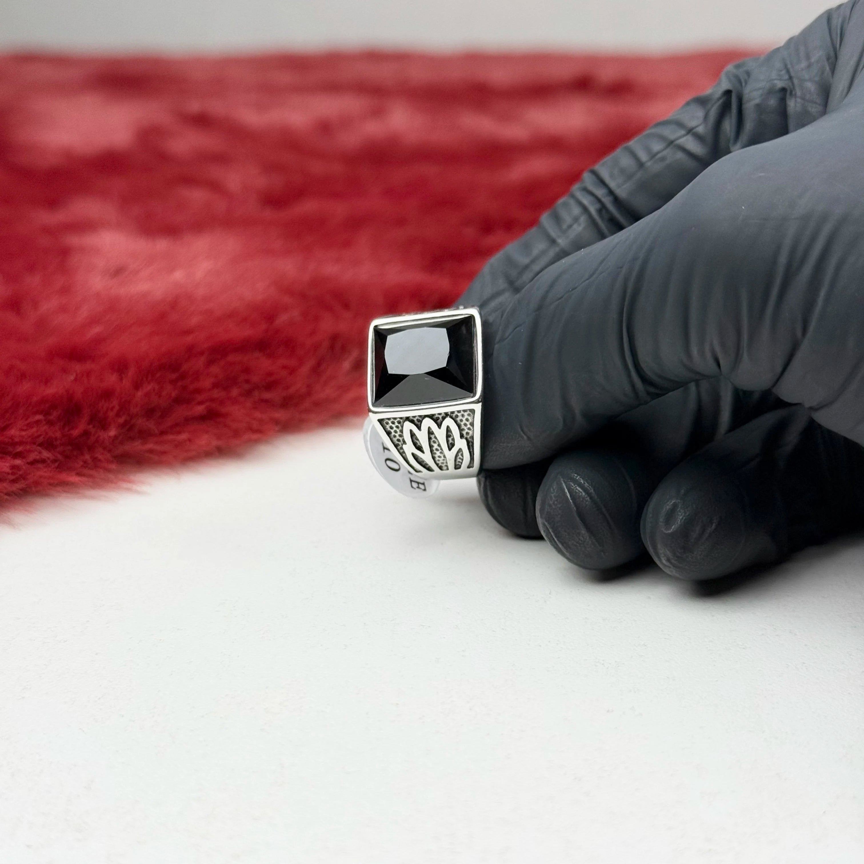 The Crown Onyx Turkish ring