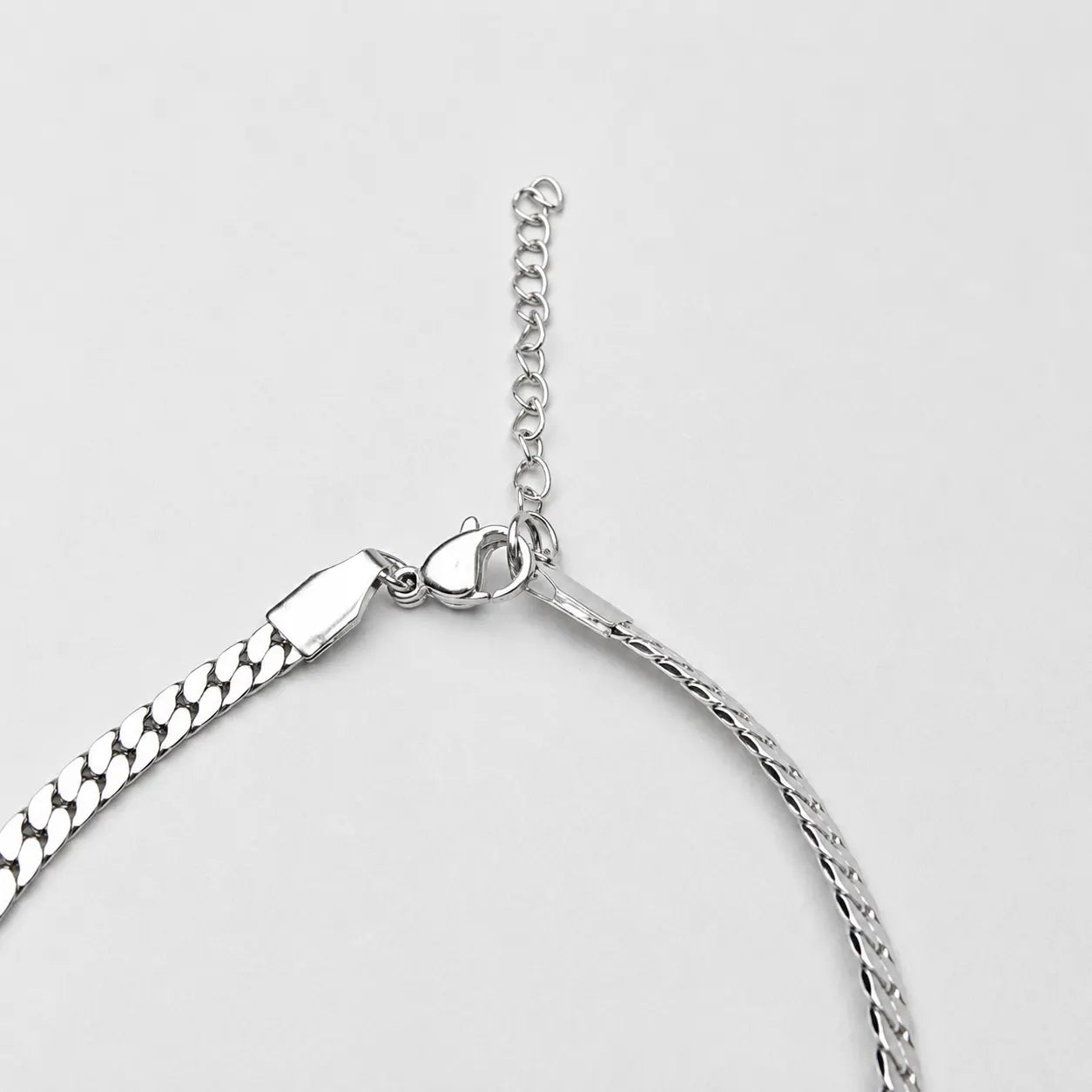 Flattened curb bracelet 2MM