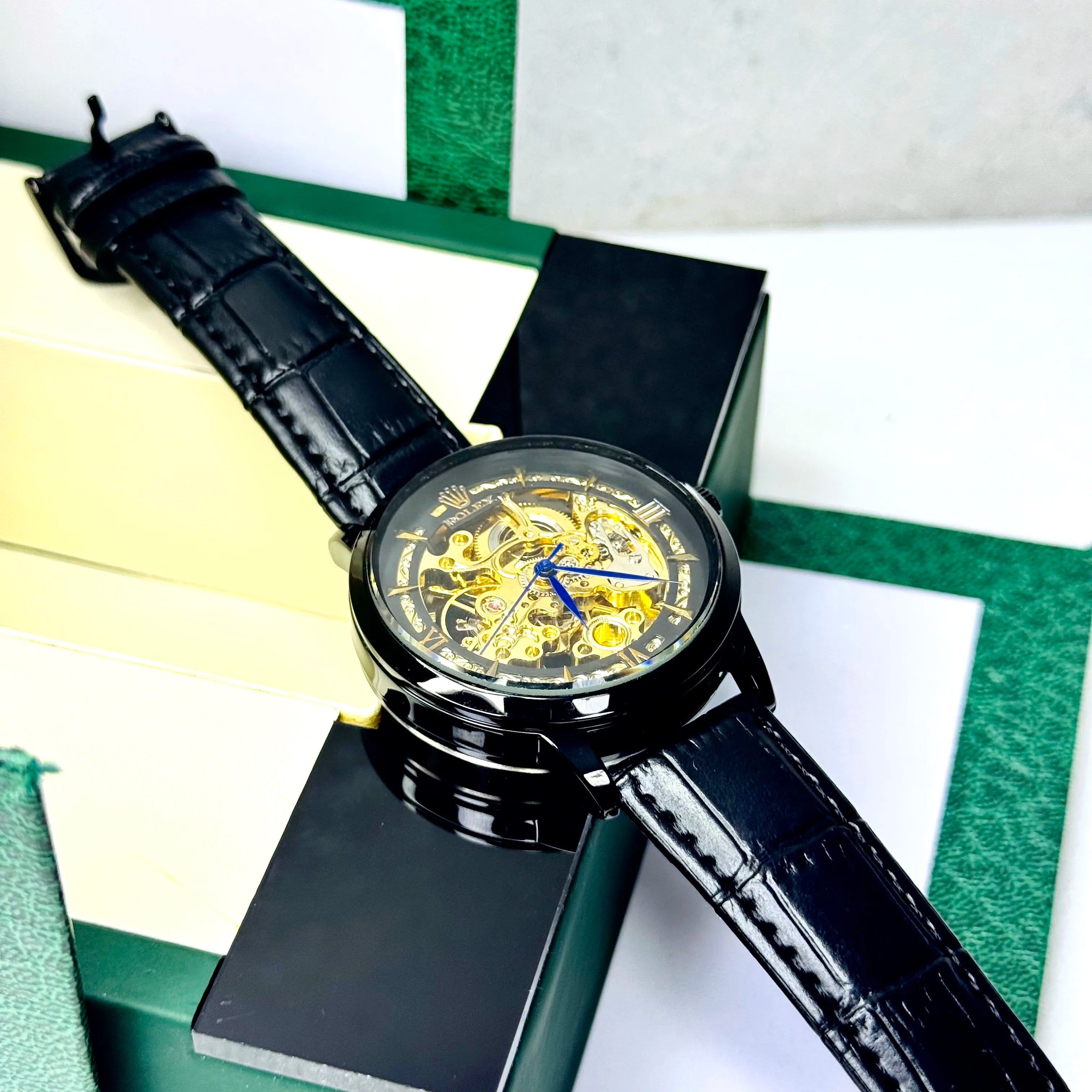 ZEFIRO T-18 RLX AUTOMATIC: Premium Executive Chronograph Series