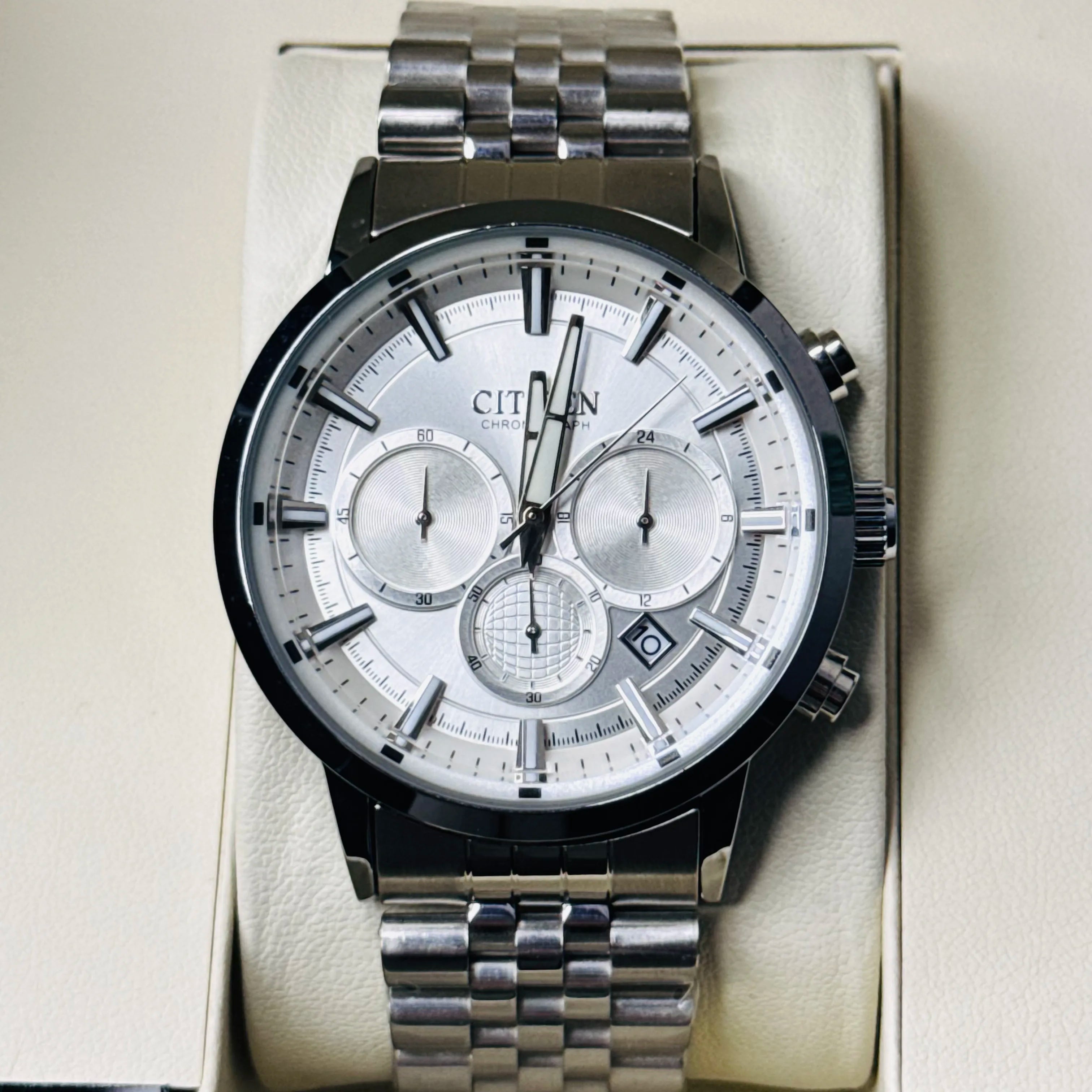 ZEFIRO T-22 CTZN CHRONOGRAPH: Premium Integrated Royal Oak Series