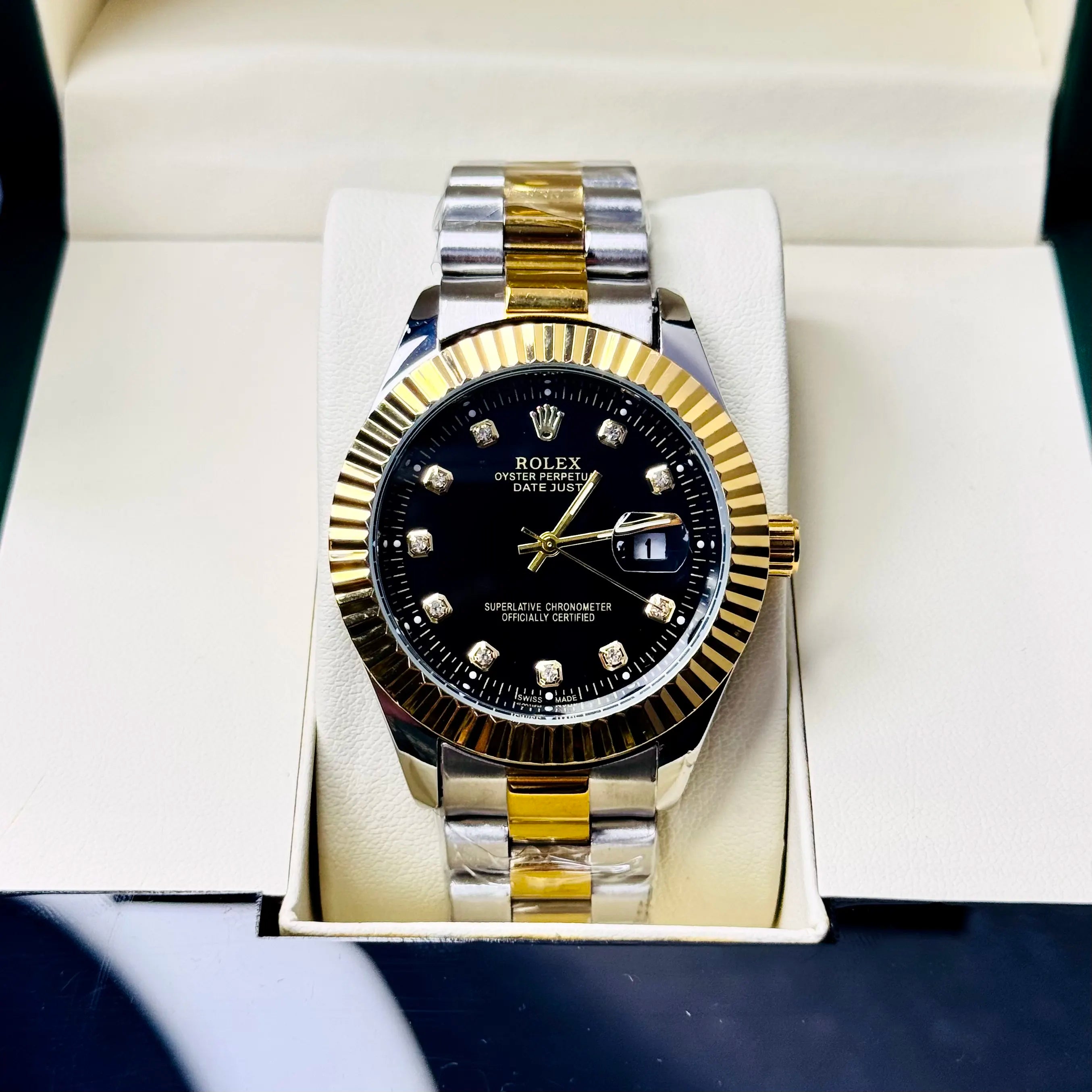 ZEFIRO T-17 RLX DATE-JUST: Premium Integrated Geometric Series