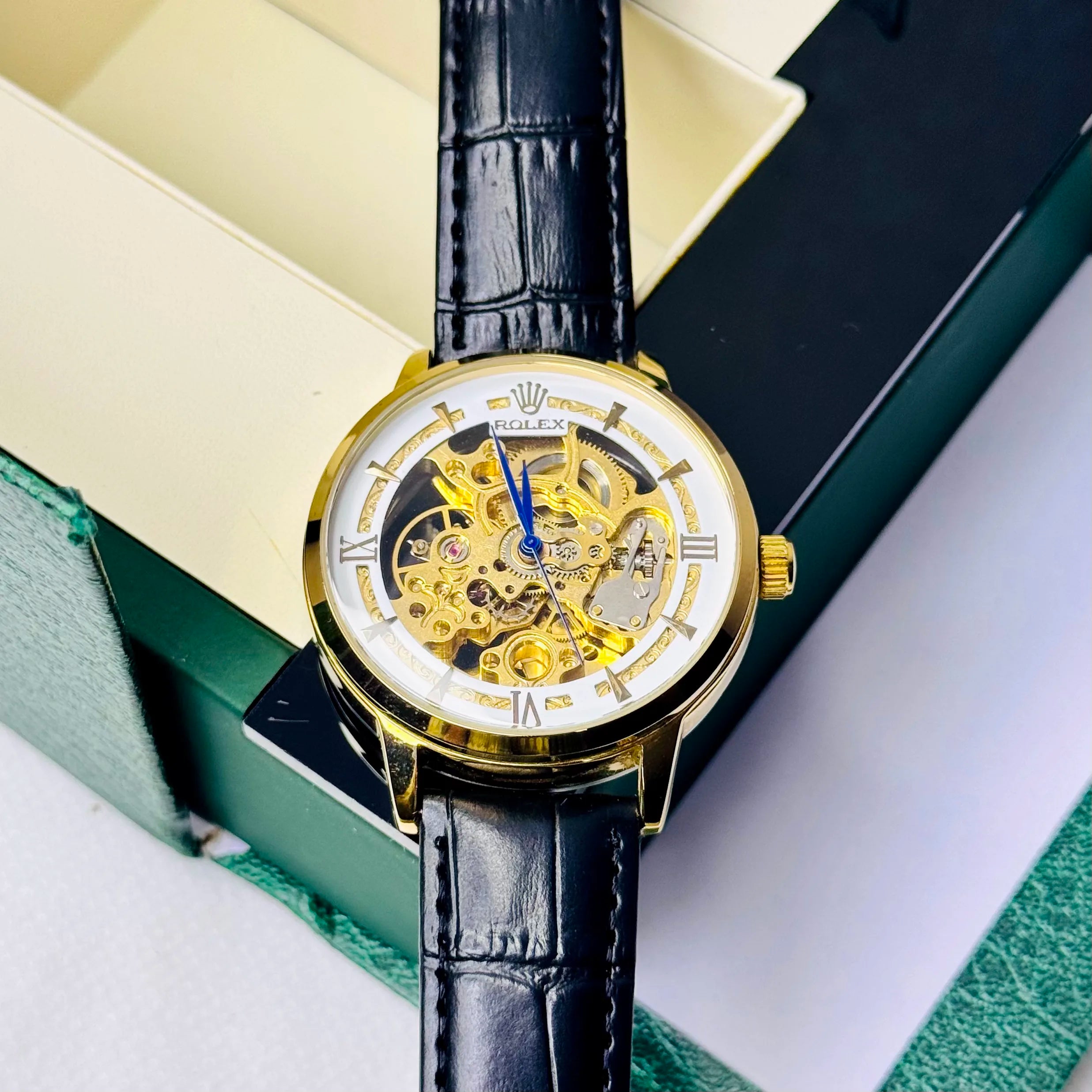 ZEFIRO T-18 RLX AUTOMATIC: Premium Executive Chronograph Series