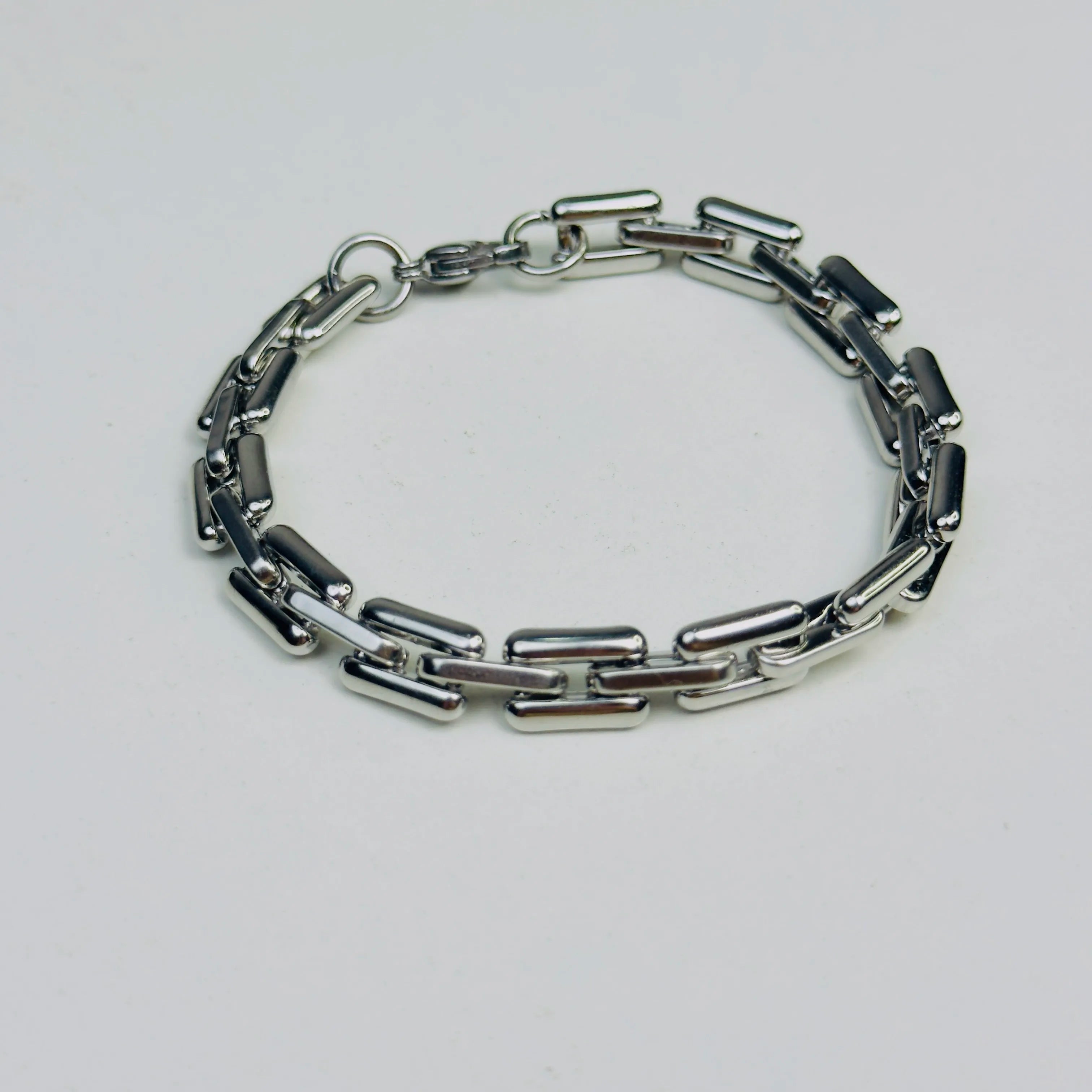 Rectangle Link Bracelet