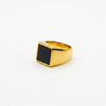 The Minimalist Gold Signet