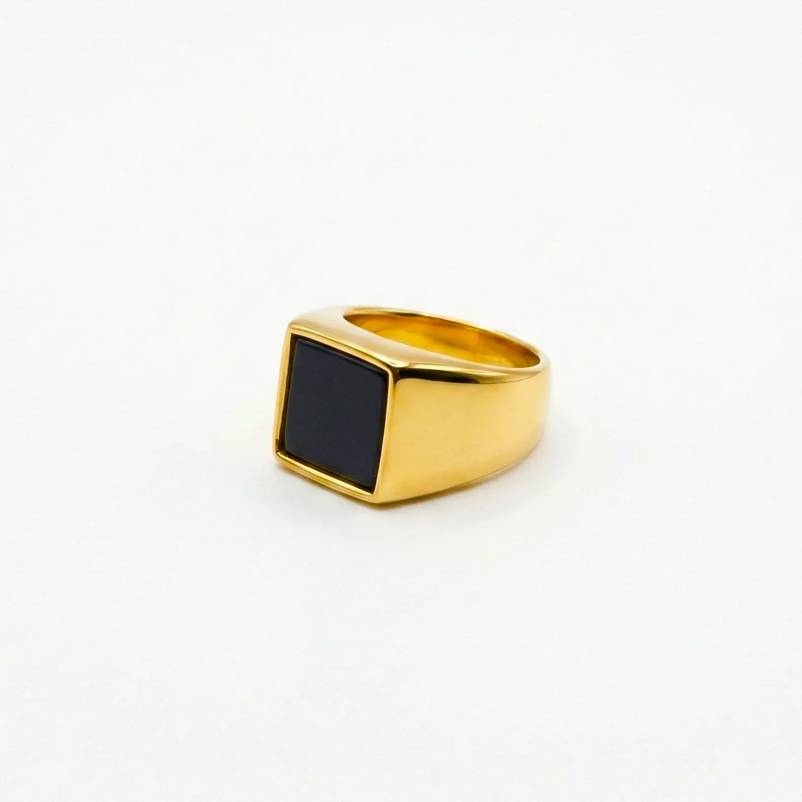 The Minimalist Gold Signet