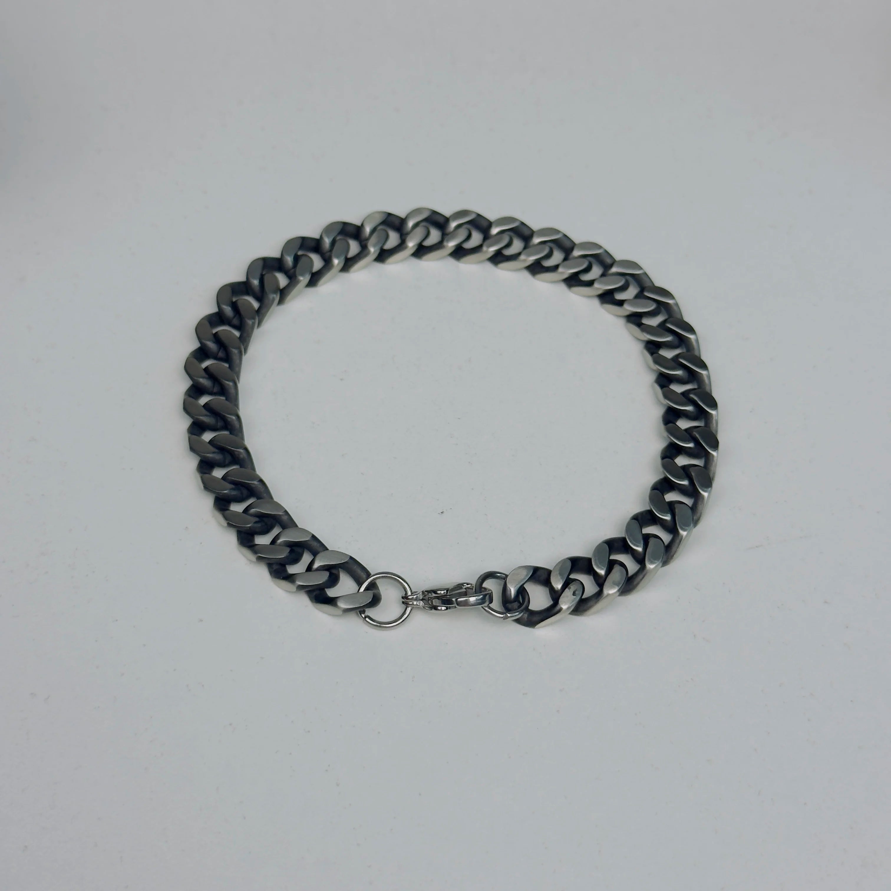 Classic Silver Curb bracelets