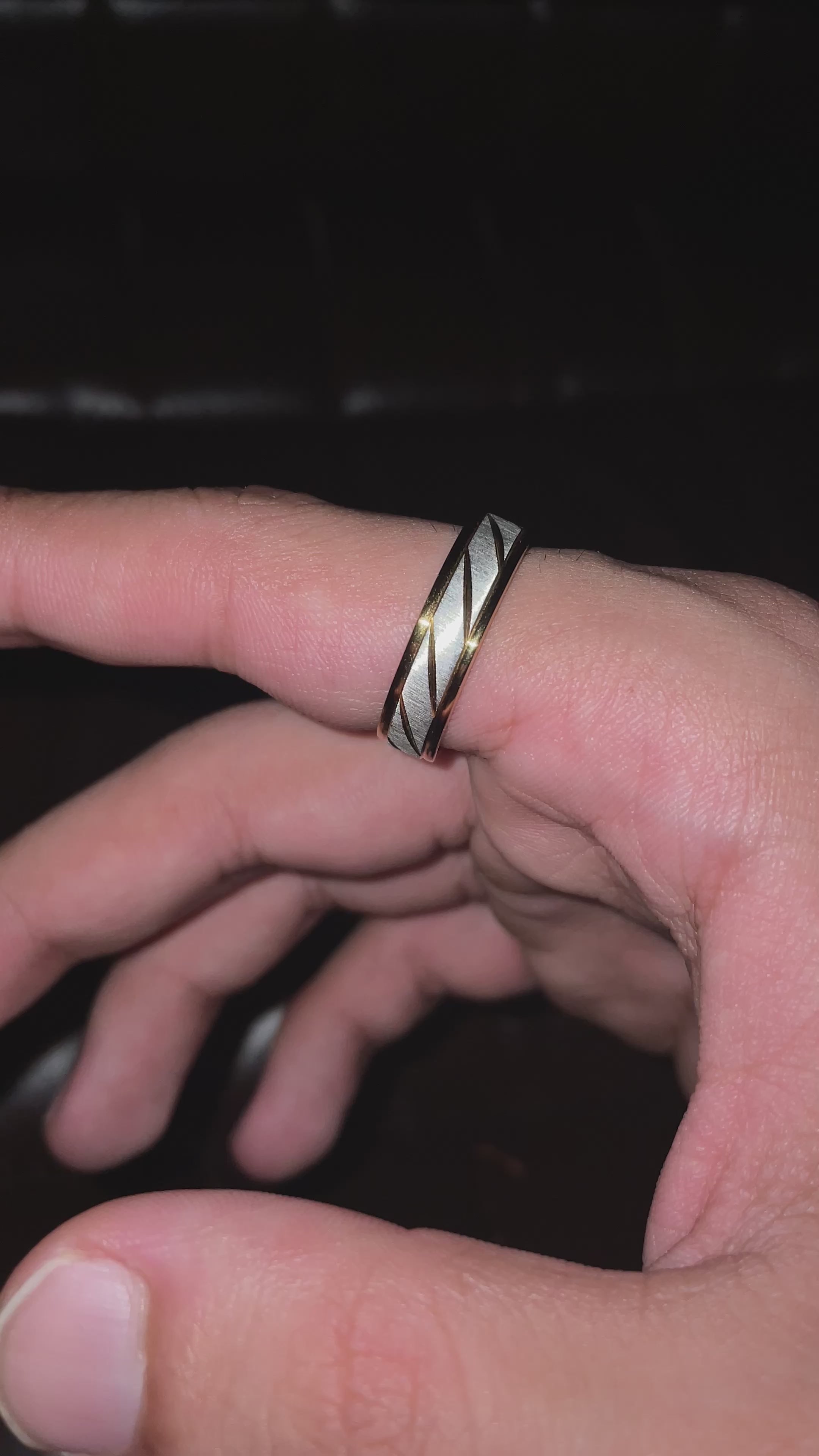 premium Phoenix Dual Tone Ring